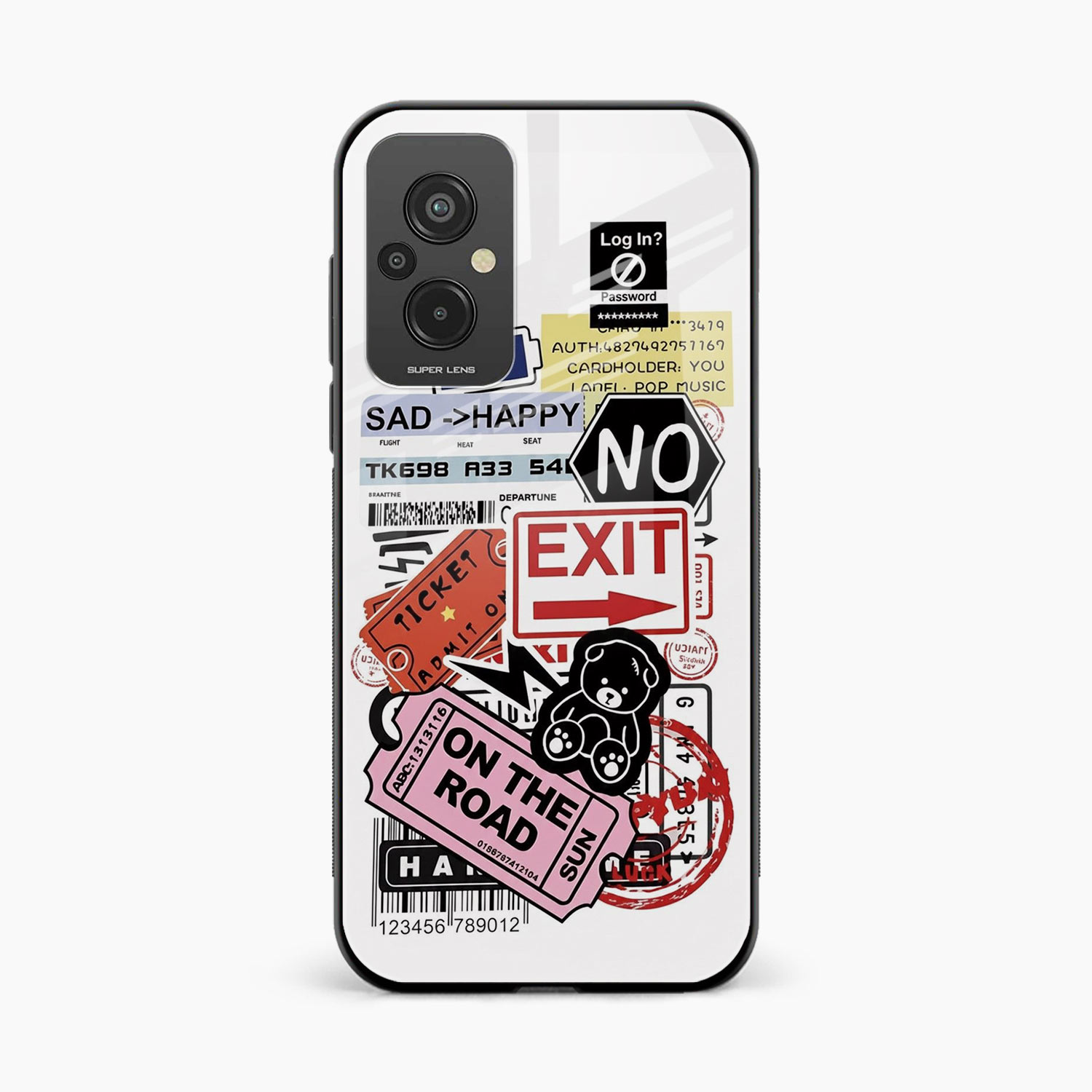 Travel Diaries Redmi 11 Prime Back Cover