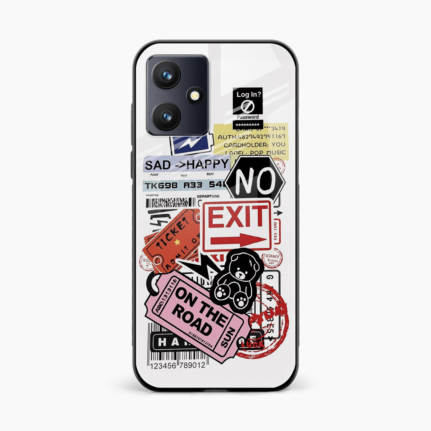 Travel Diaries Redmi 12 5G Back Cover