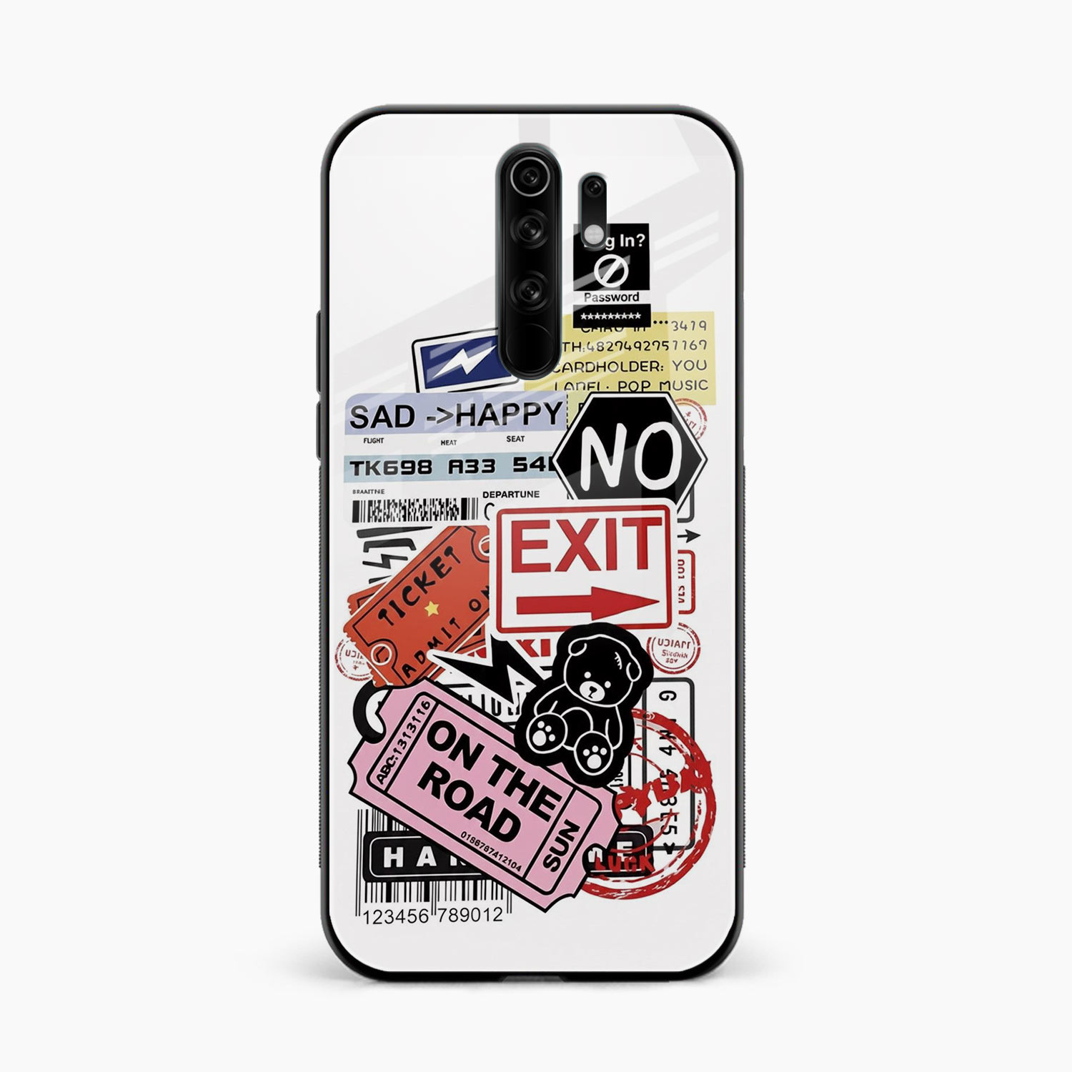 Travel Diaries Redmi 9 Prime Back Cover