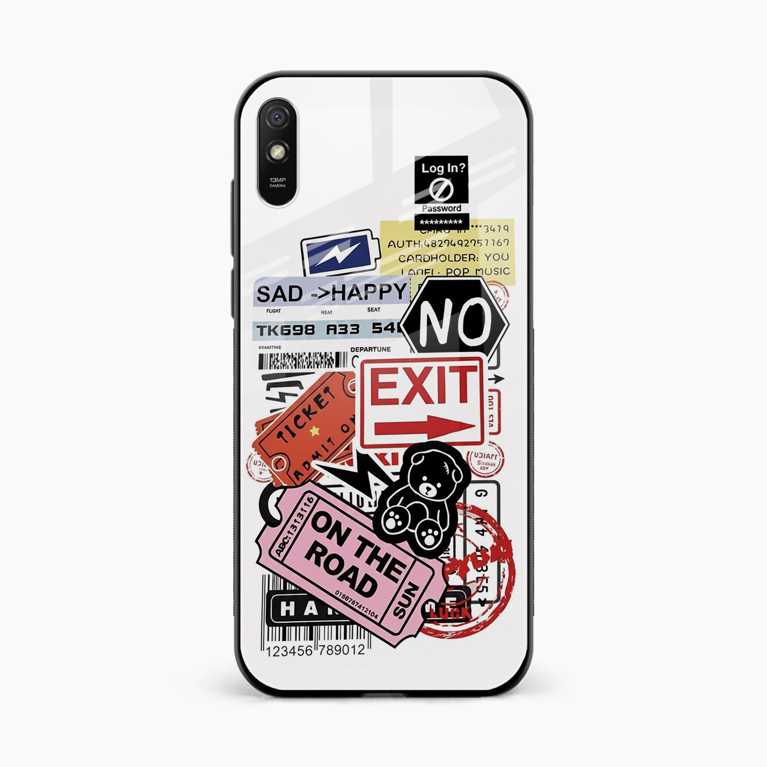 Travel Diaries Redmi 9i Back Cover