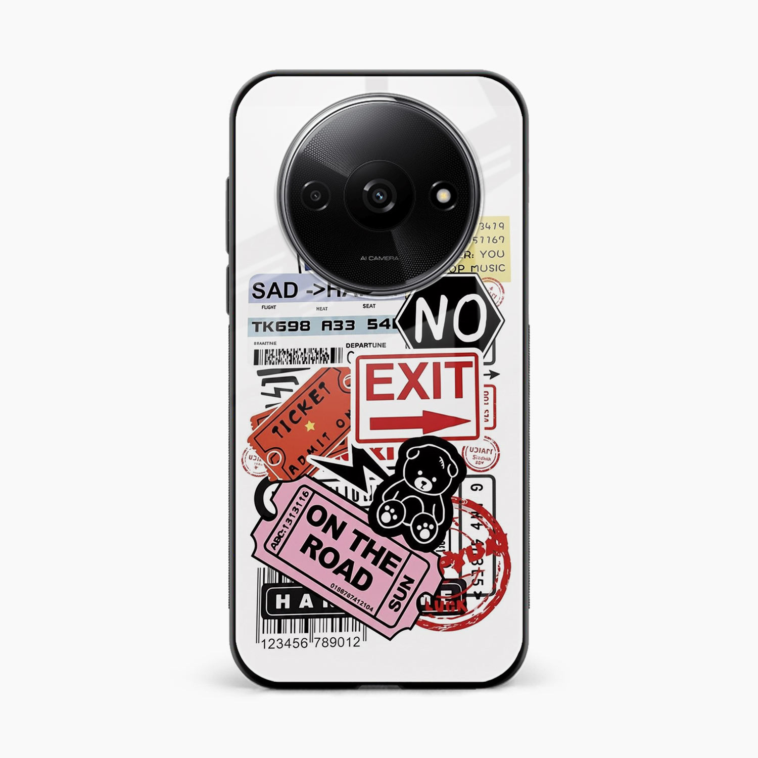 Travel Diaries Redmi A3x Back Cover