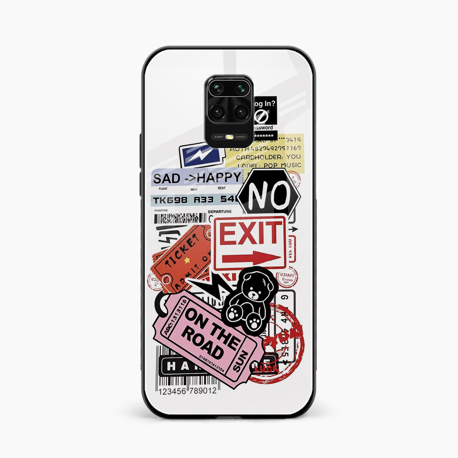 Travel Diaries Redmi Note 10 Lite Back Cover