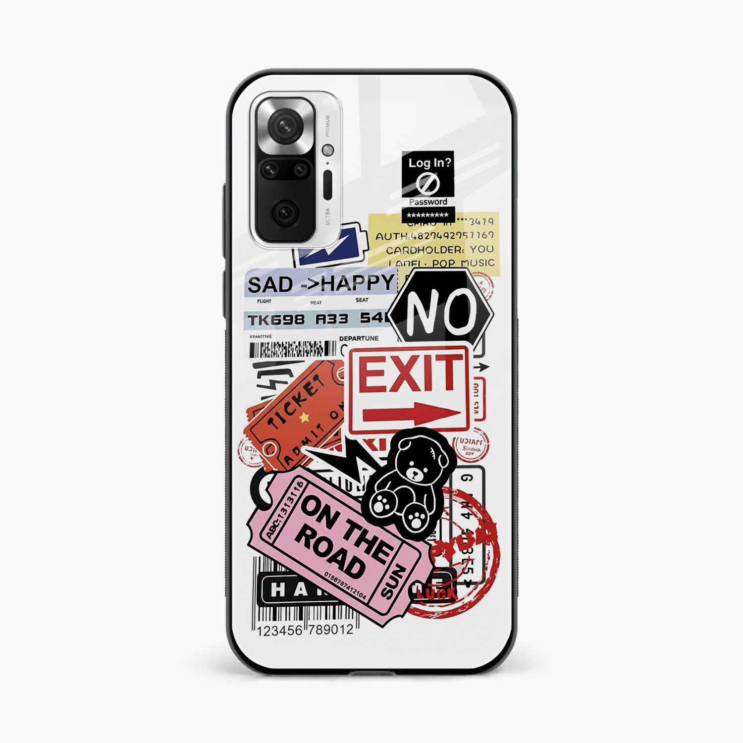 Travel Diaries Redmi Note 10 Pro Max Back Cover