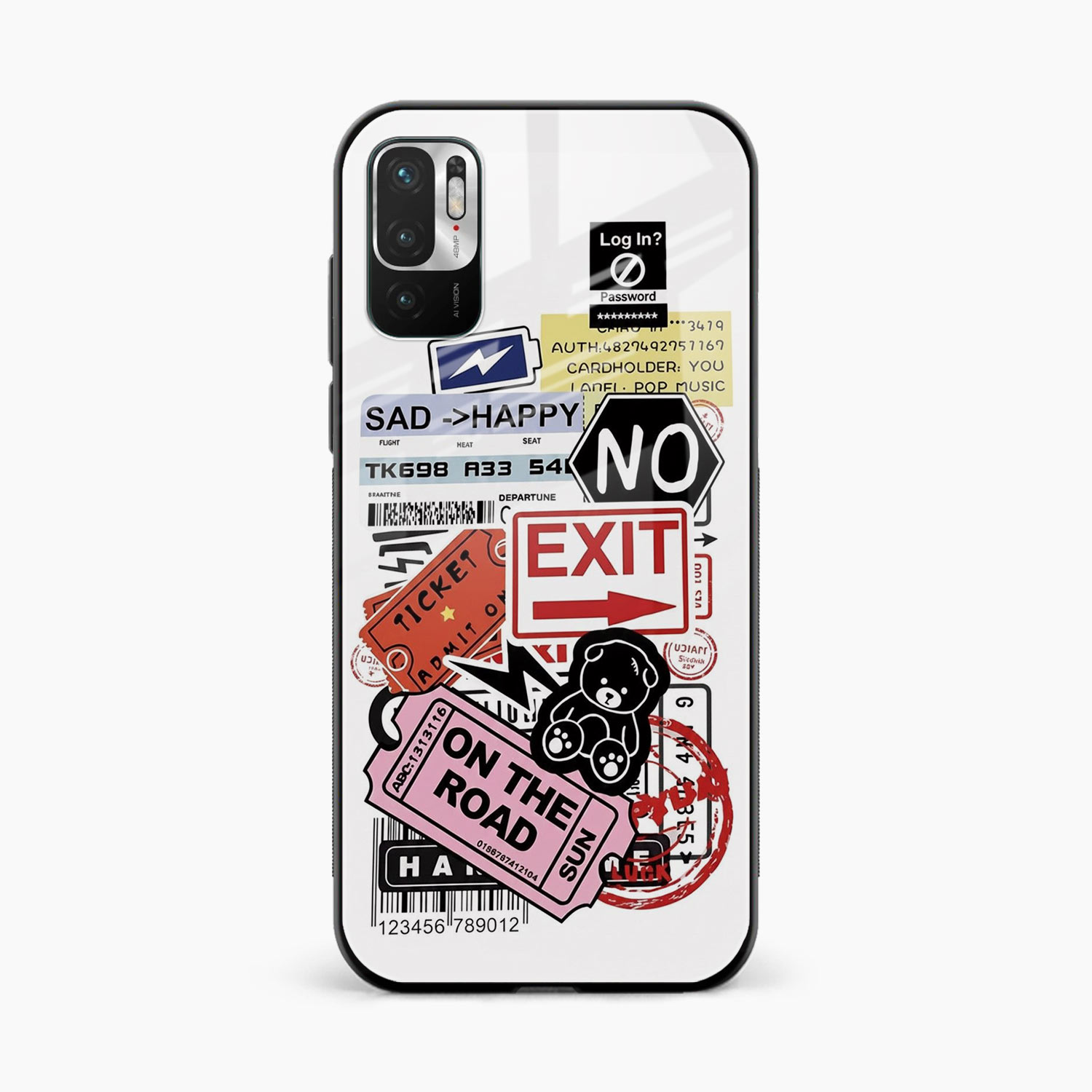 Travel Diaries Redmi Note 10T Back Cover
