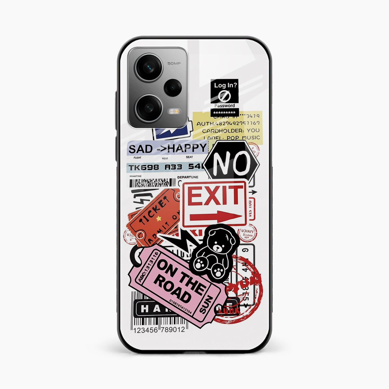 Travel Diaries Redmi Note 12 Pro Back Cover