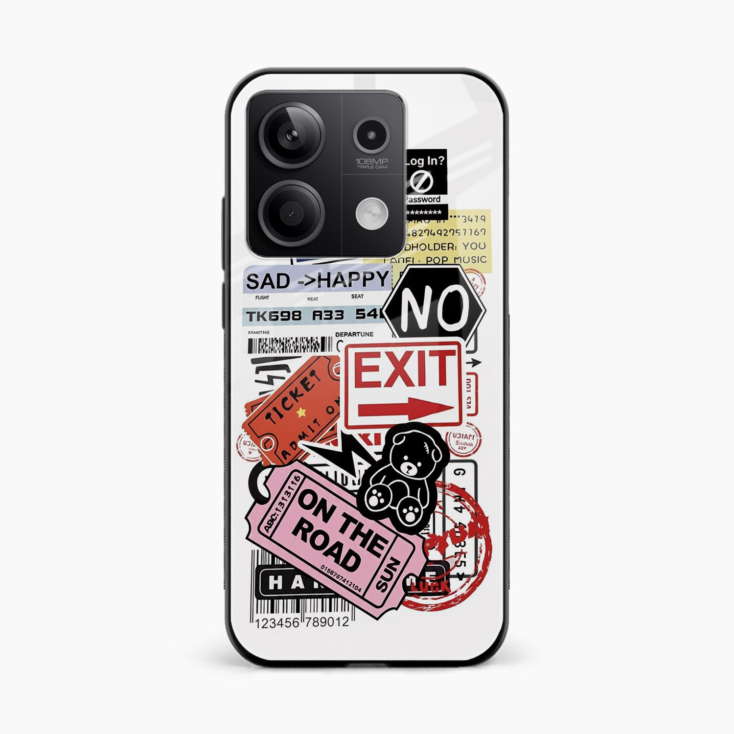 Travel Diaries Redmi Note 13 Pro Back Cover