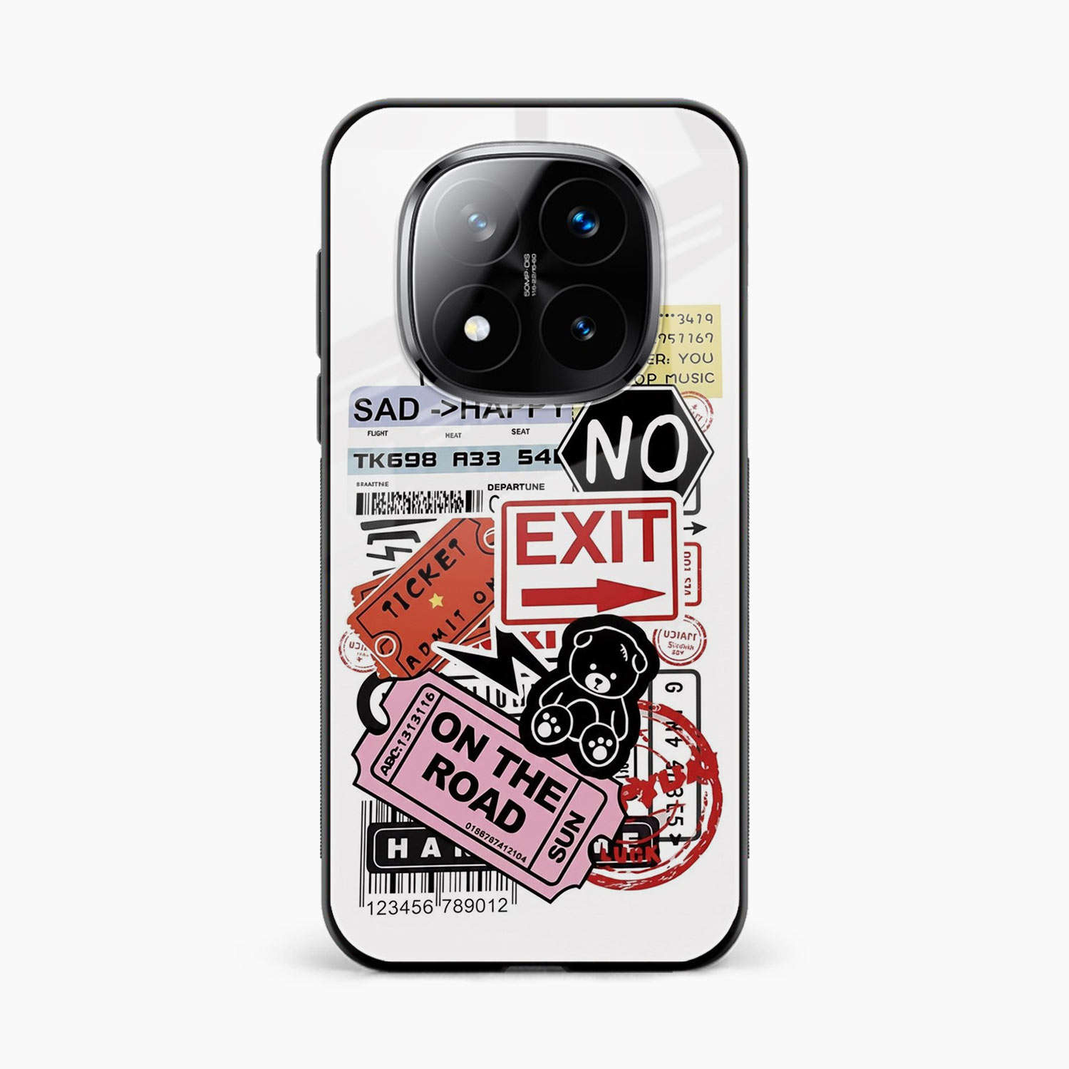 Travel Diaries Redmi Note 14 Pro Plus 5G Back Cover