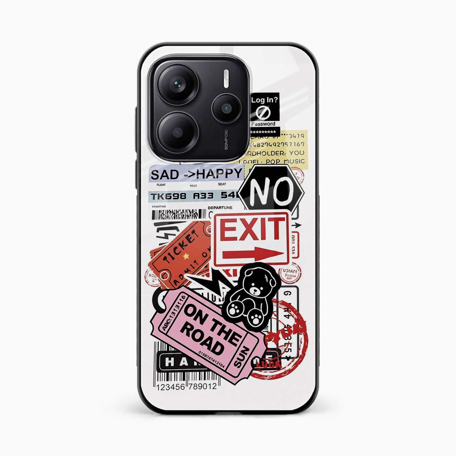 Travel Diaries Redmi Note 14 SE 5G Back Cover
