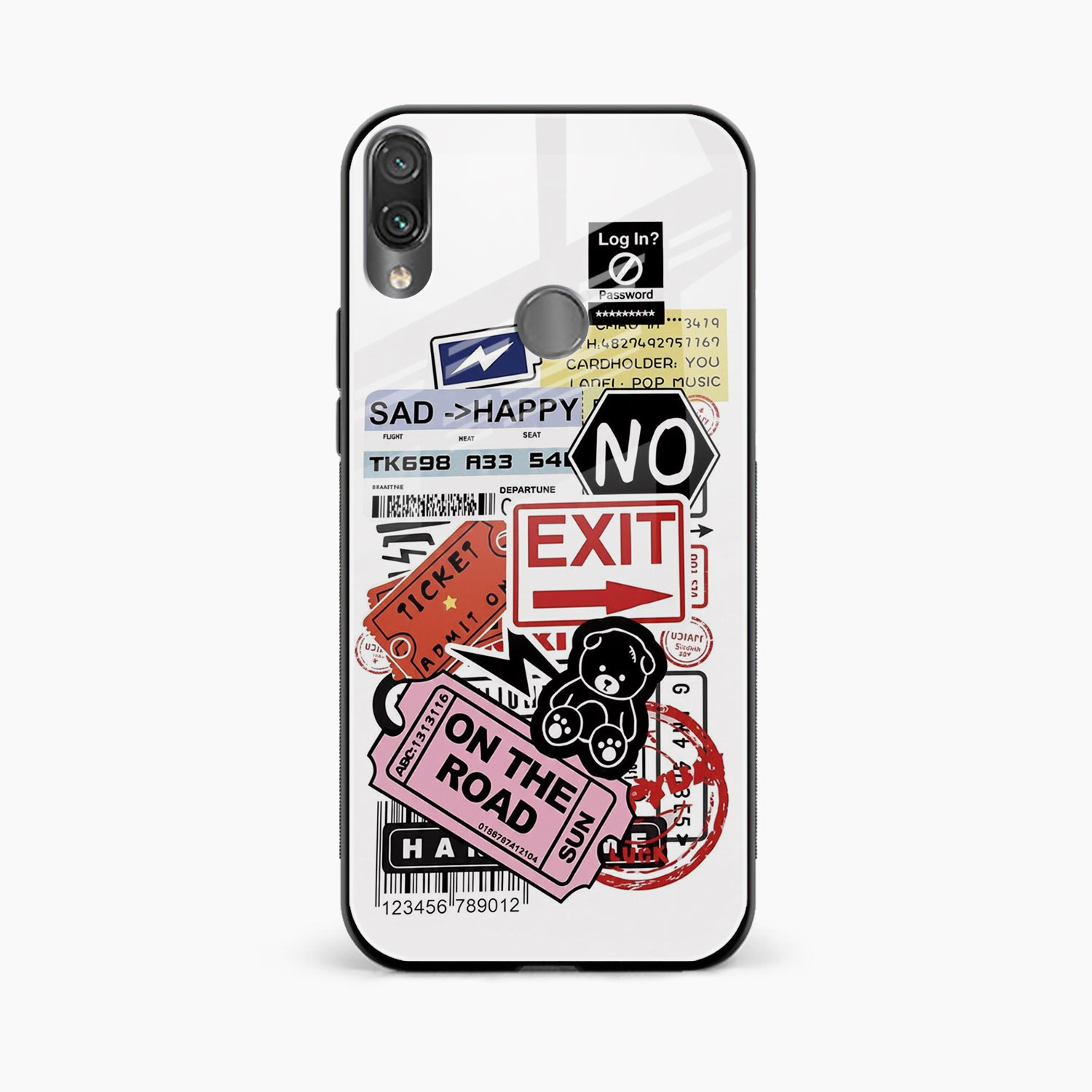 Travel Diaries Redmi Note 7 Pro Back Cover