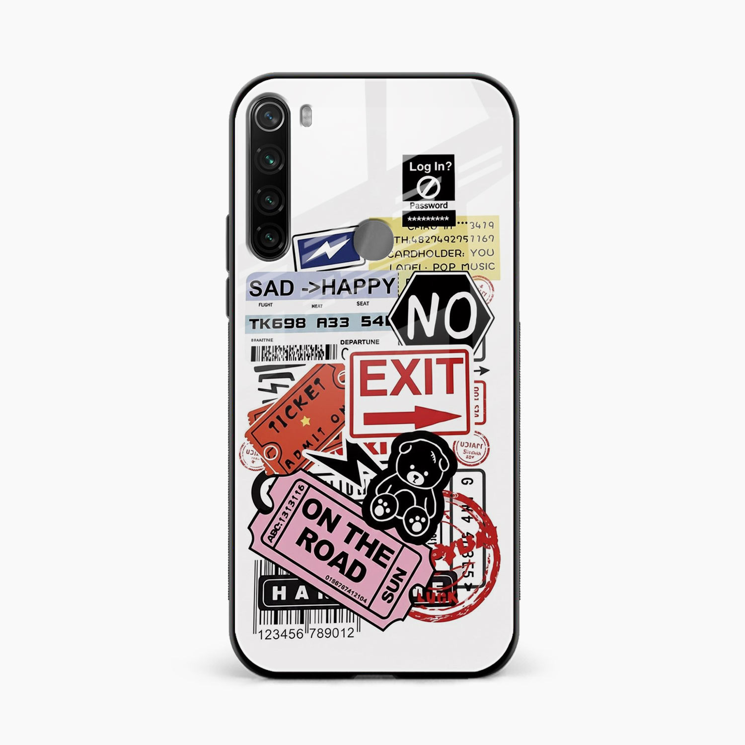 Travel Diaries Redmi Note 8 Back Cover