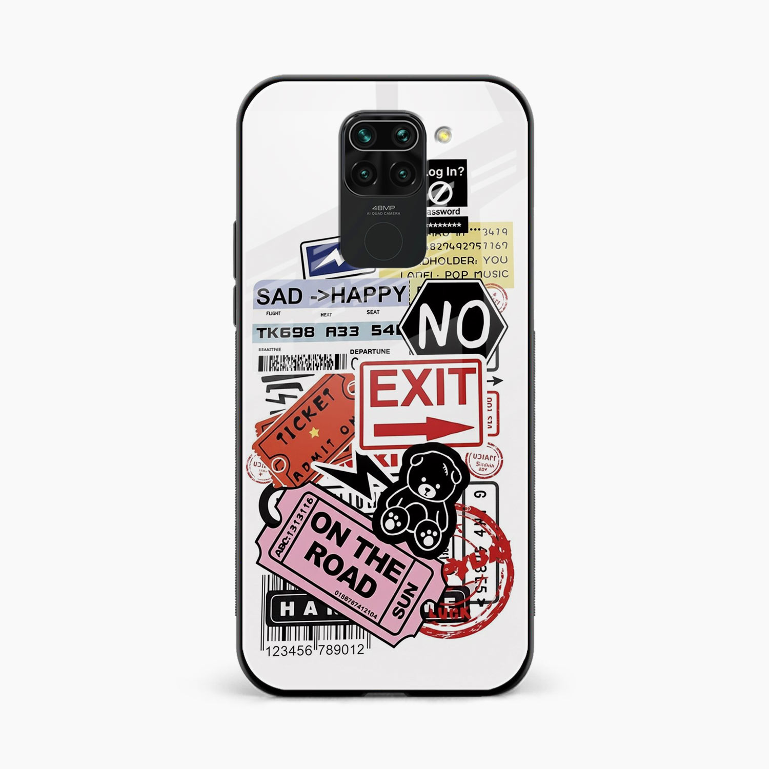 Travel Diaries Redmi Note 9 Back Cover