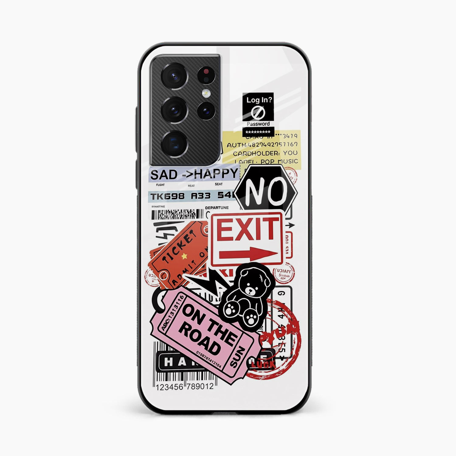 Travel Diaries Samsung S21 Ultra Back Cover