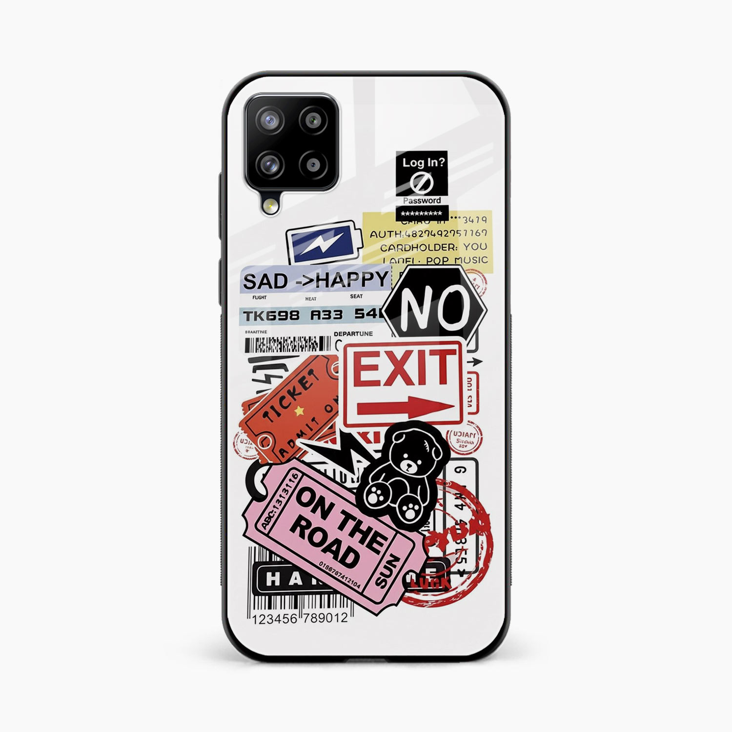 Travel Diaries Samsung A12 Back Cover