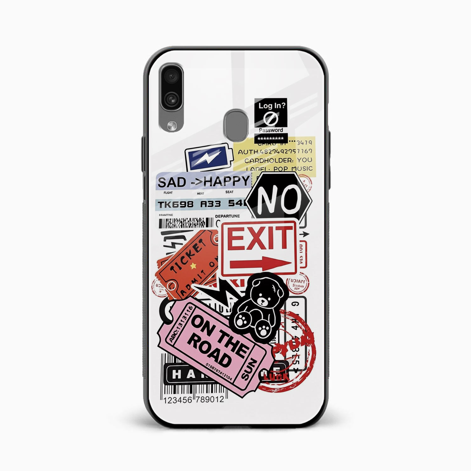 Travel Diaries Samsung A30 Back Cover