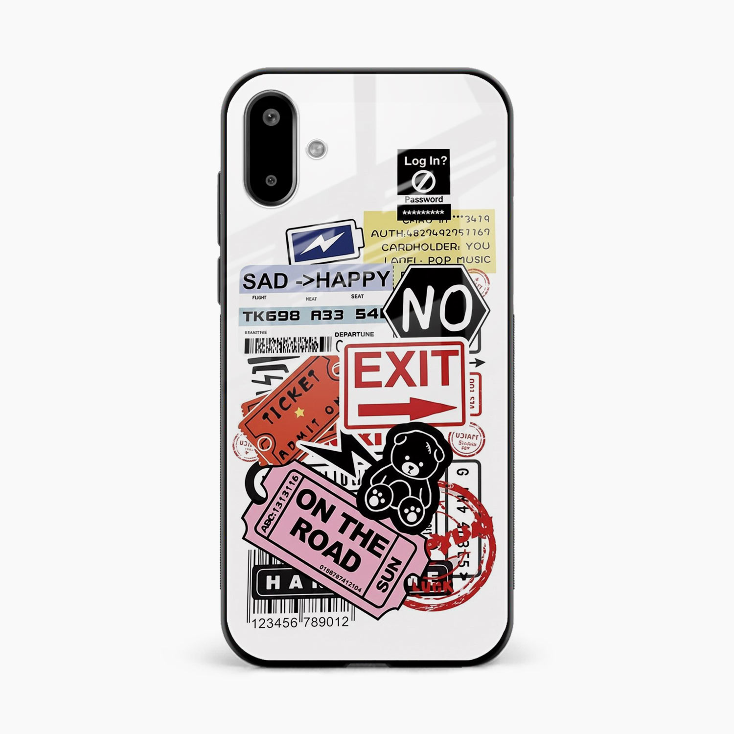 Travel Diaries Samsung F06 5G Back Cover