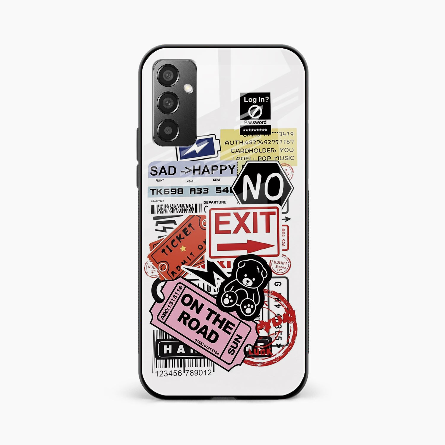 Travel Diaries Samsung F13 4G Back Cover