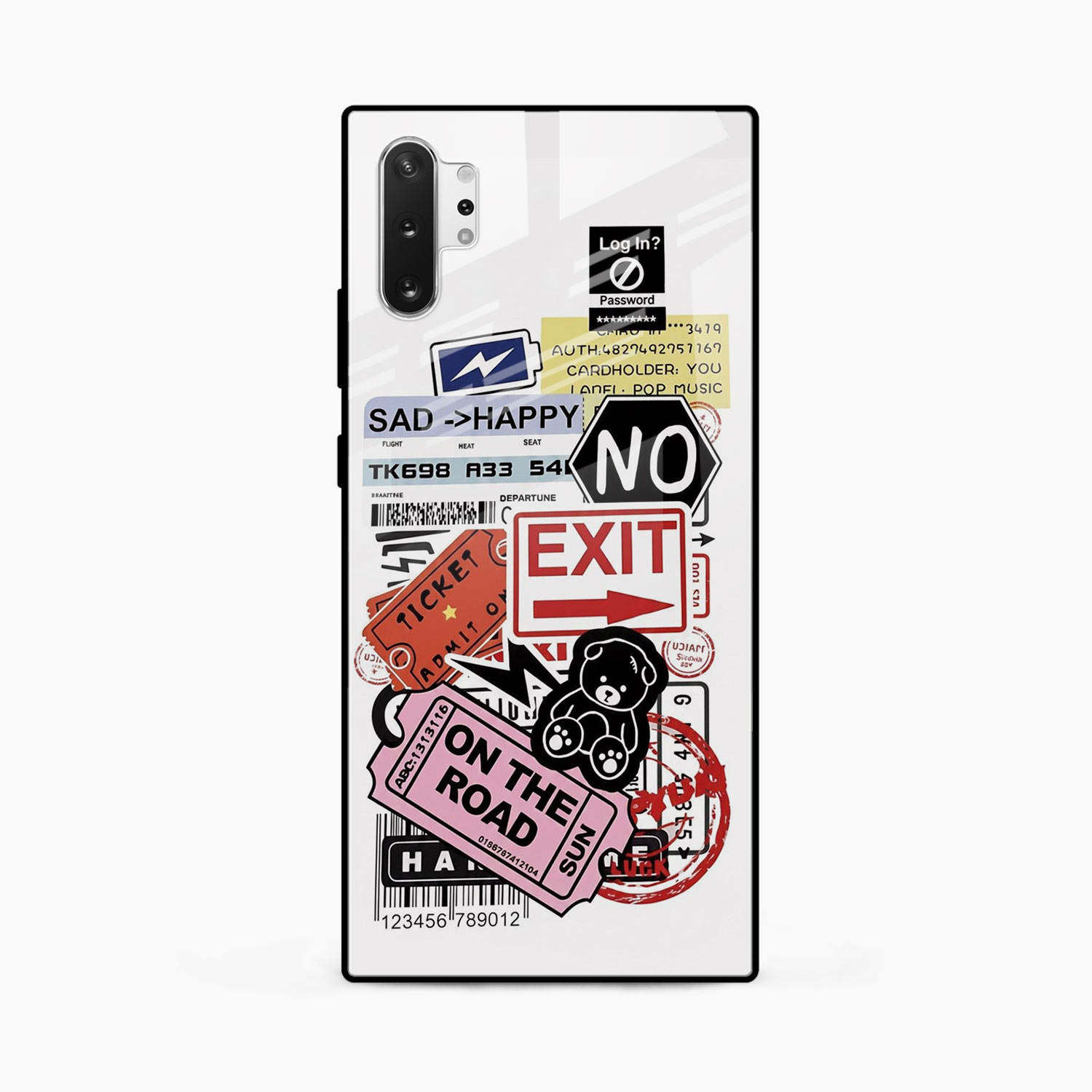 Travel Diaries Samsung Note 10 Plus Back Cover