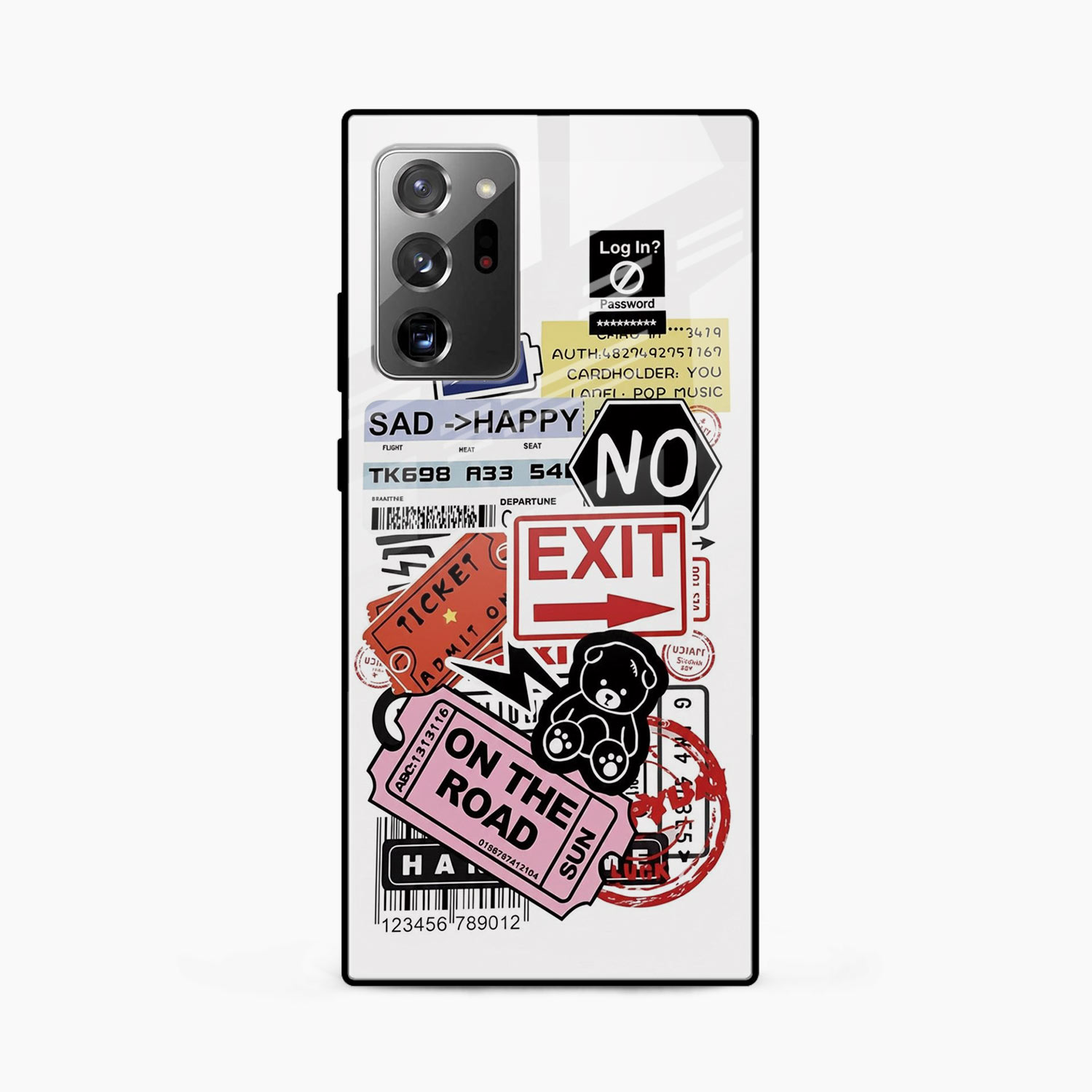 Travel Diaries Samsung Note 20 Ultra Back Cover