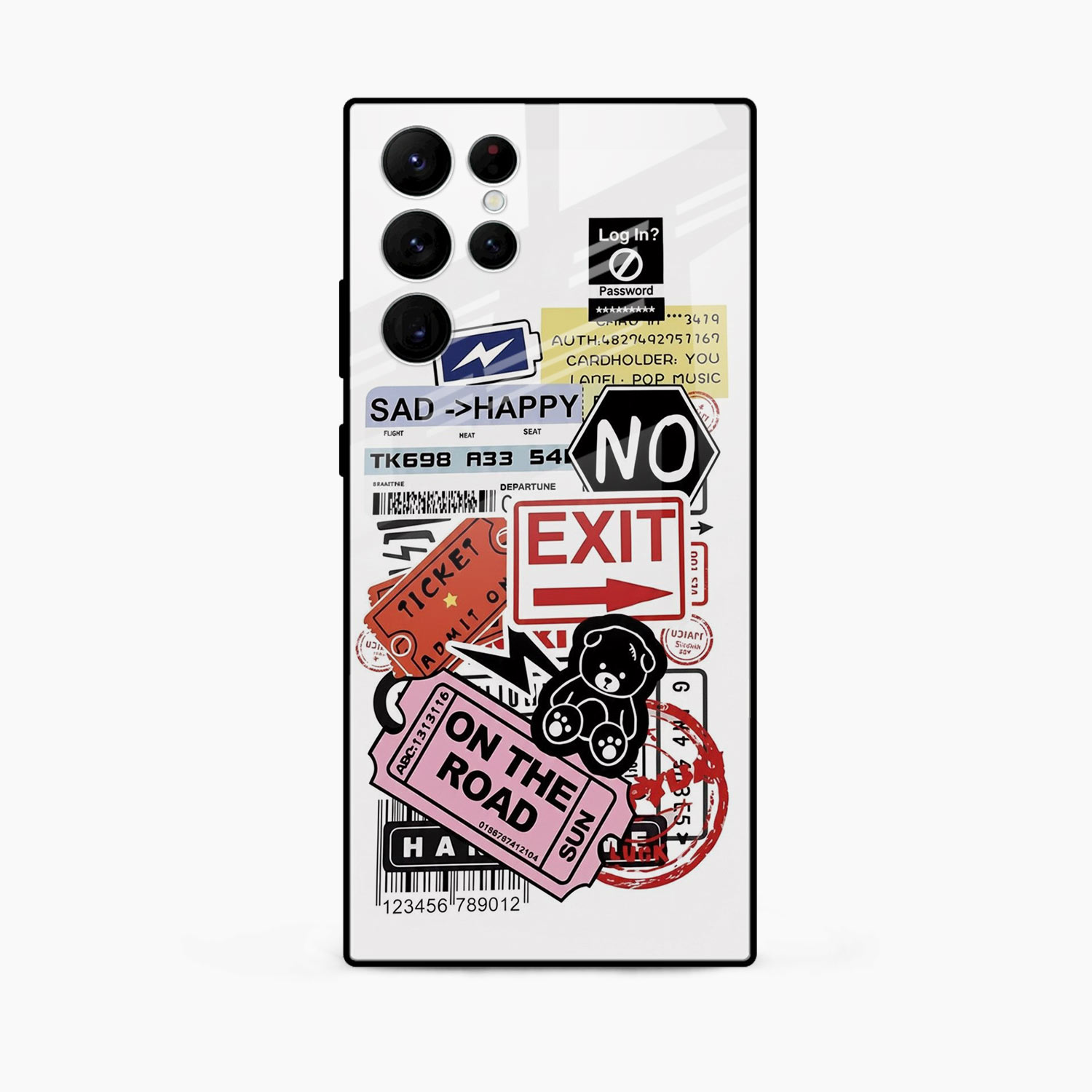 Travel Diaries Samsung S22 Ultra Back Cover