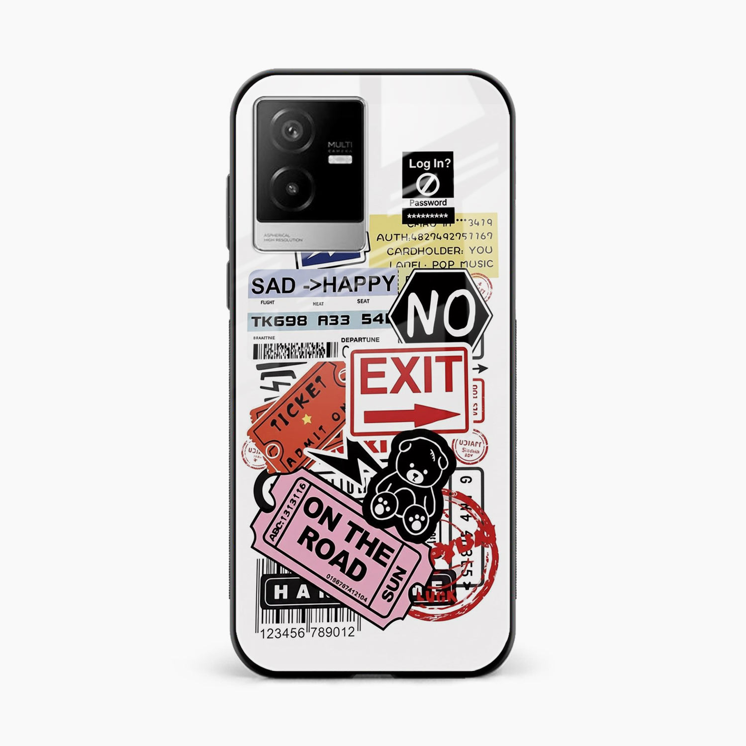 Travel Diaries Vivo Iqoo Z6x Back Cover