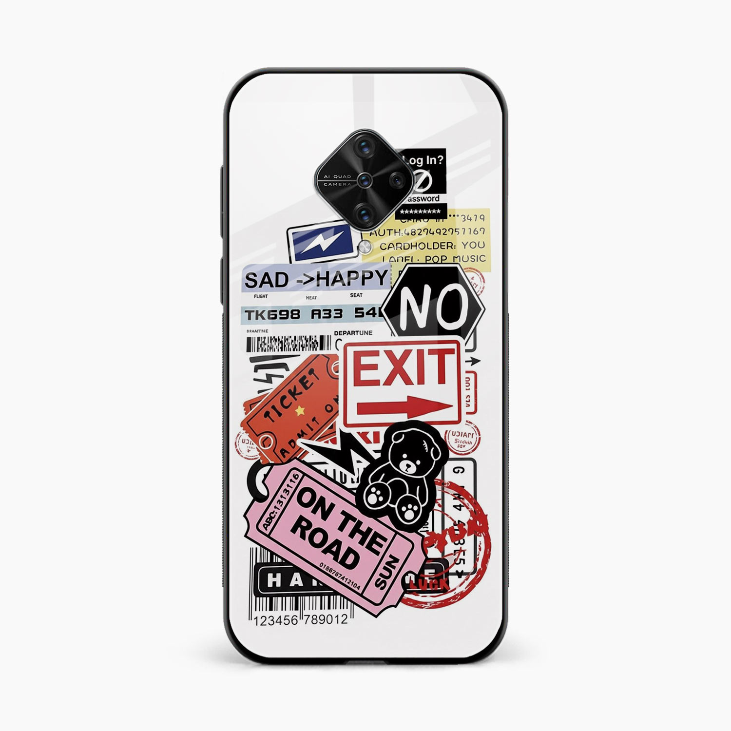 Travel Diaries Vivo S1 Pro Back Cover