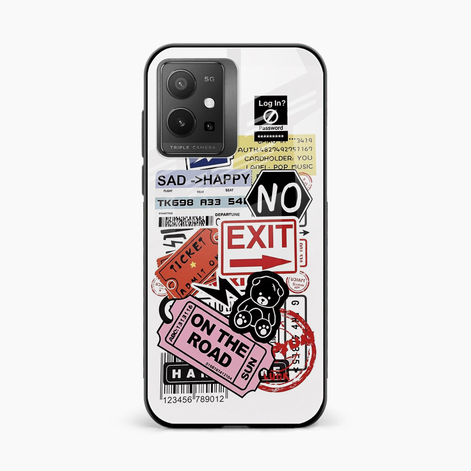 Travel Diaries Vivo T1 5G Back Cover