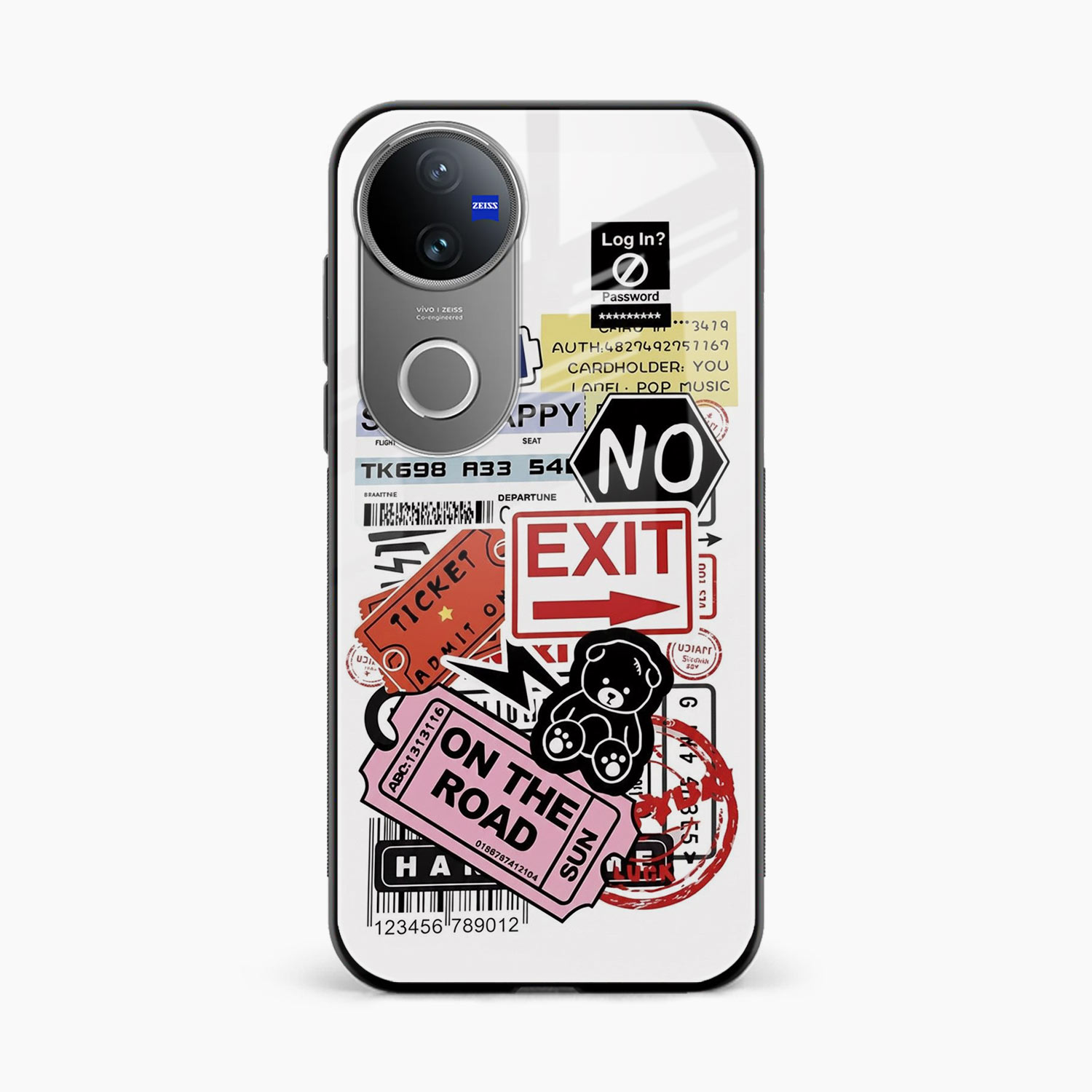 Travel Diaries Vivo T4r 5G Back Cover
