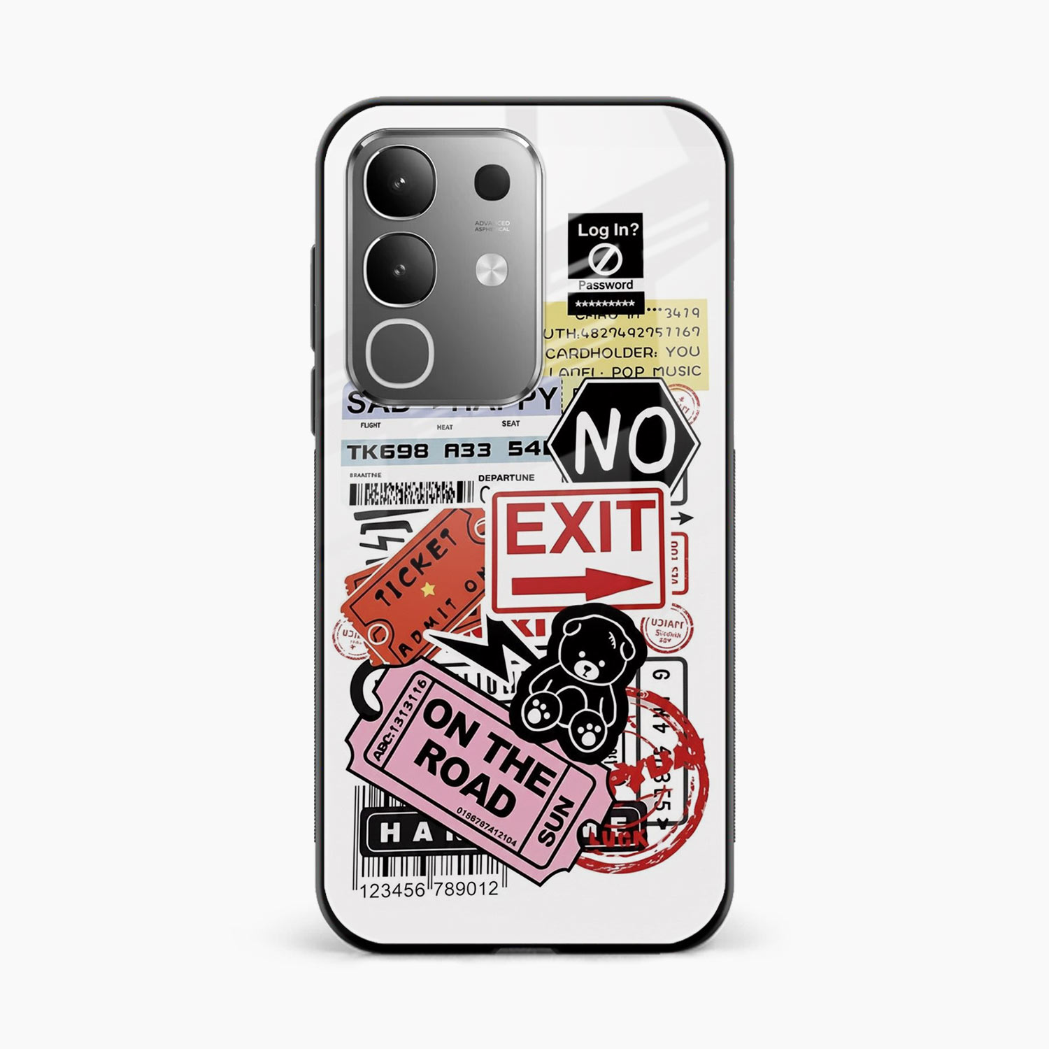 Travel Diaries Vivo T4x 5G Back Cover