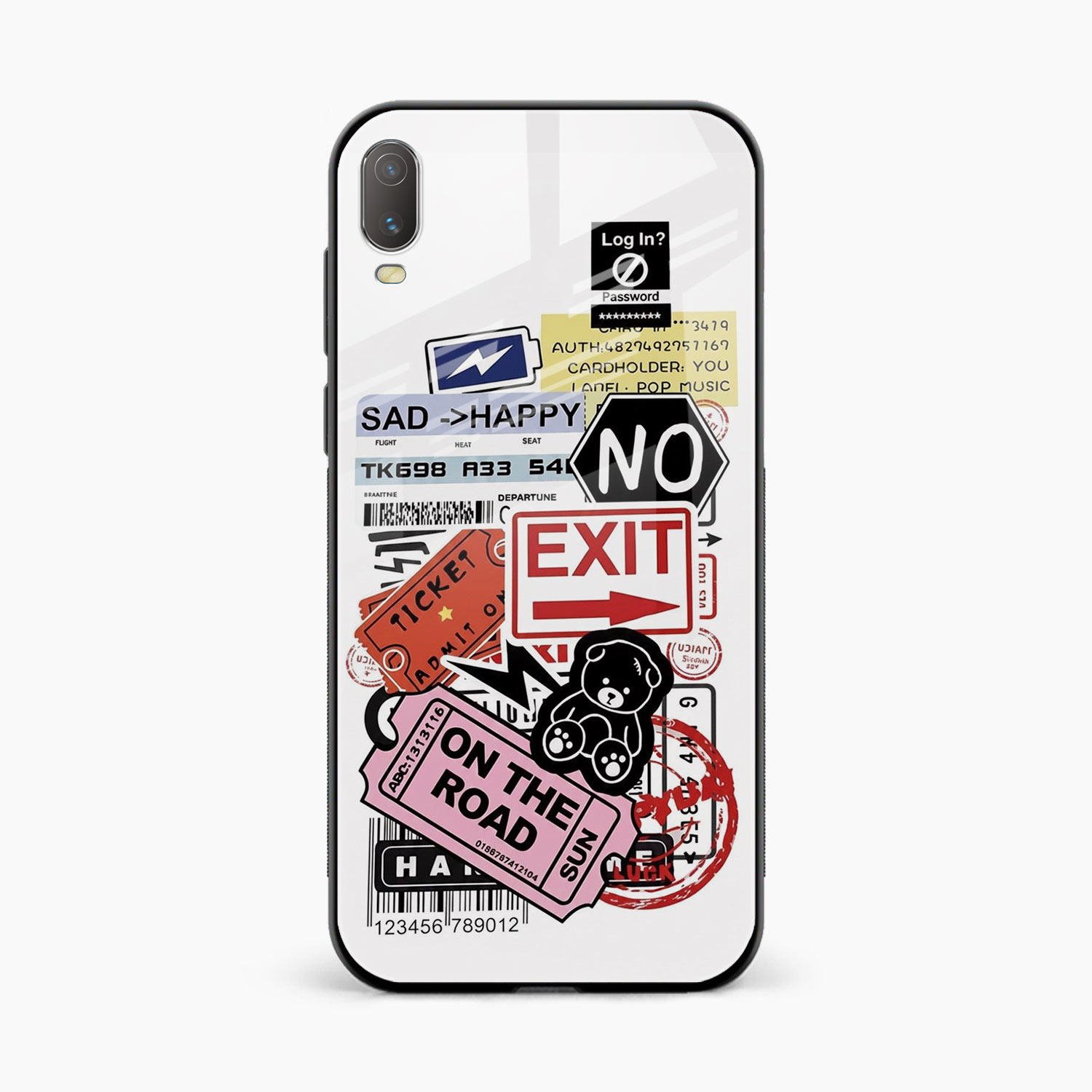 Travel Diaries Vivo V11 Pro Back Cover