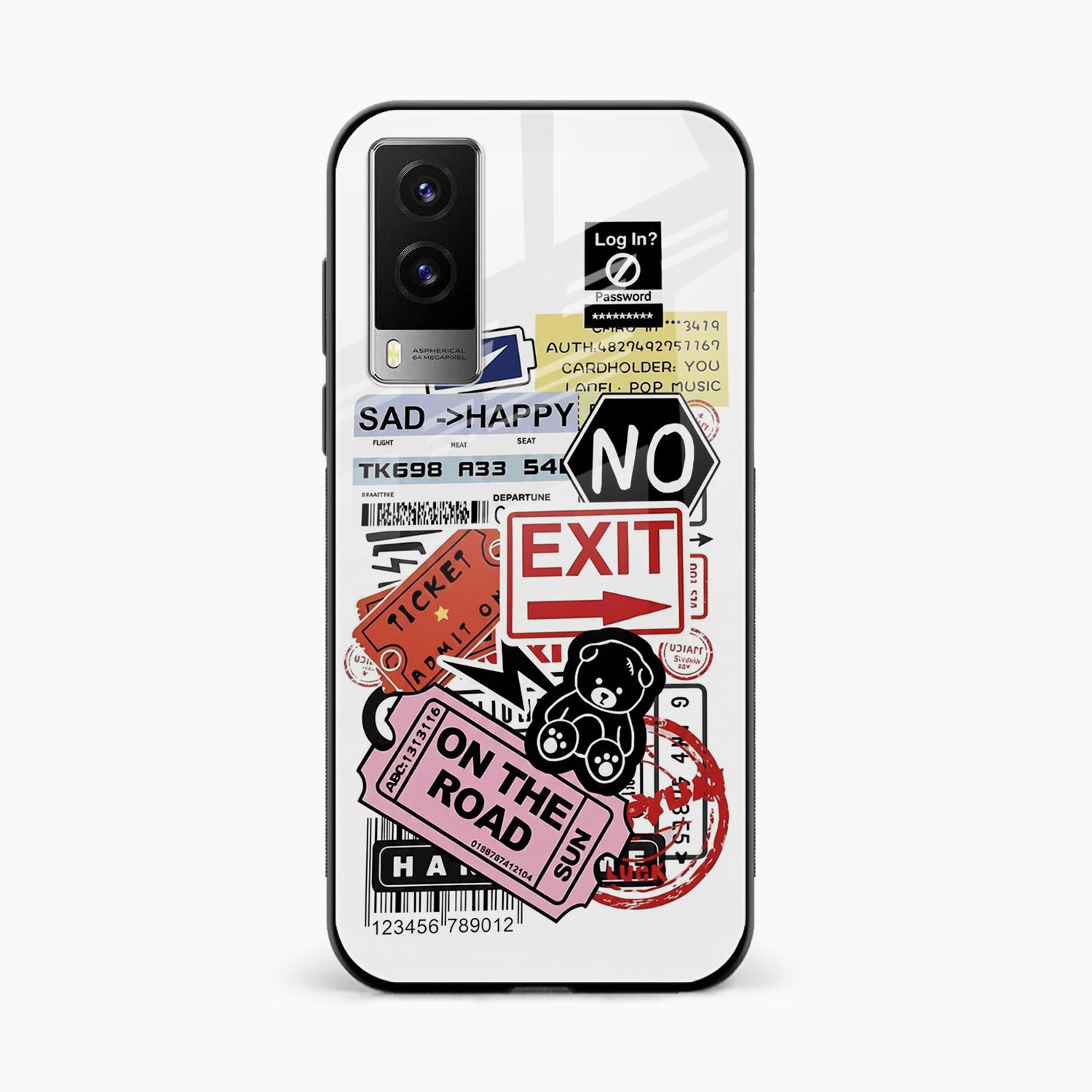 Travel Diaries Vivo V21e 5G Back Cover