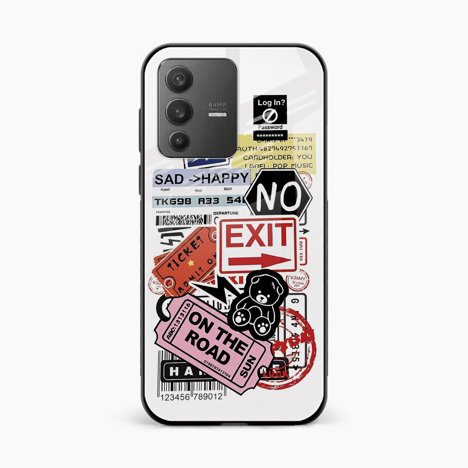 Travel Diaries Vivo V23 5G Back Cover