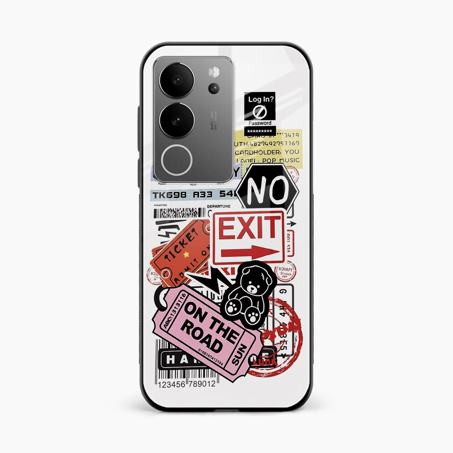 Travel Diaries Vivo V29 Back Cover