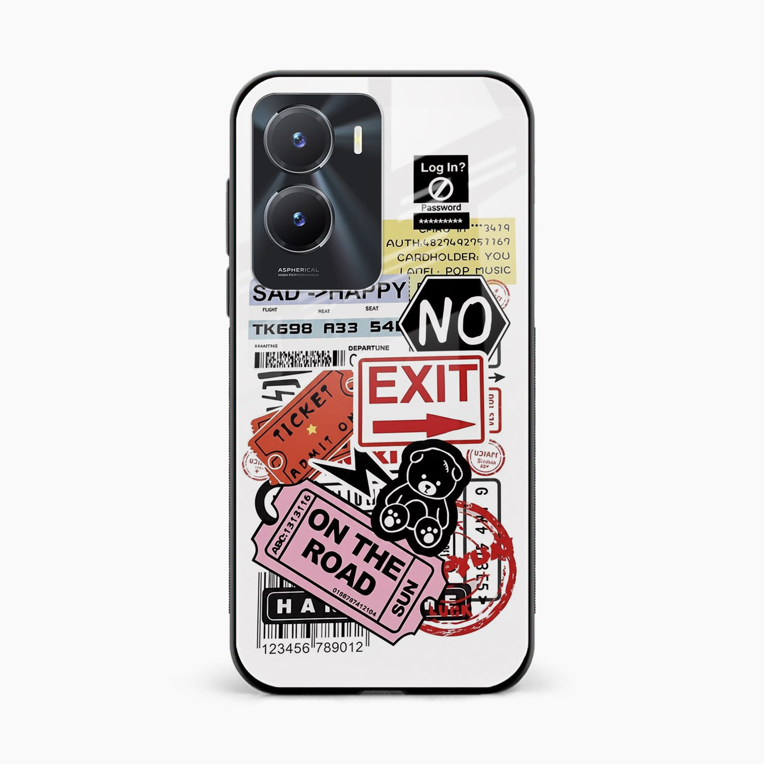 Travel Diaries Vivo V29e Back Cover