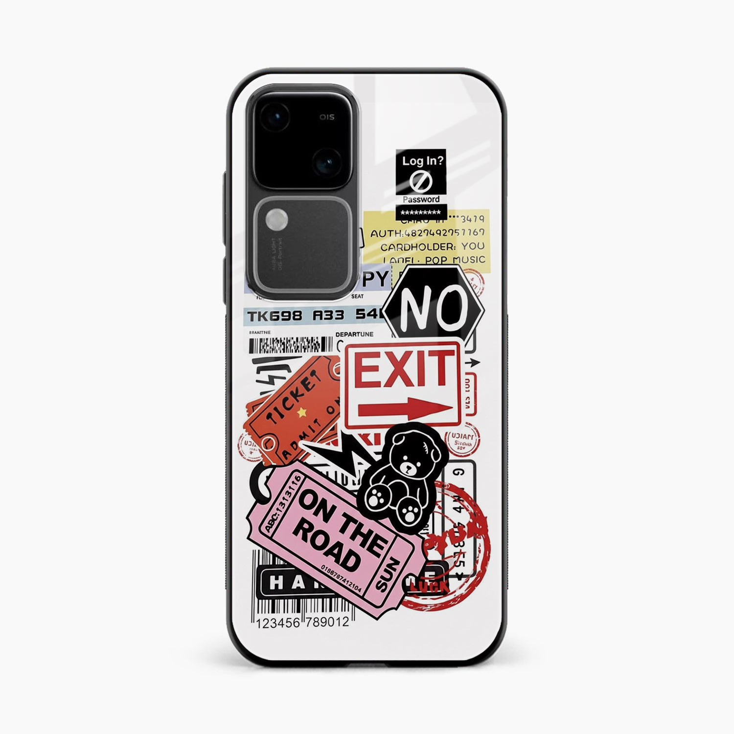 Travel Diaries Vivo V30 Pro Back Cover