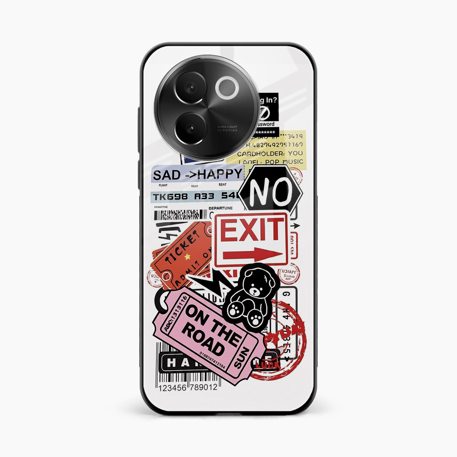 Travel Diaries Vivo V30e 5G Back Cover