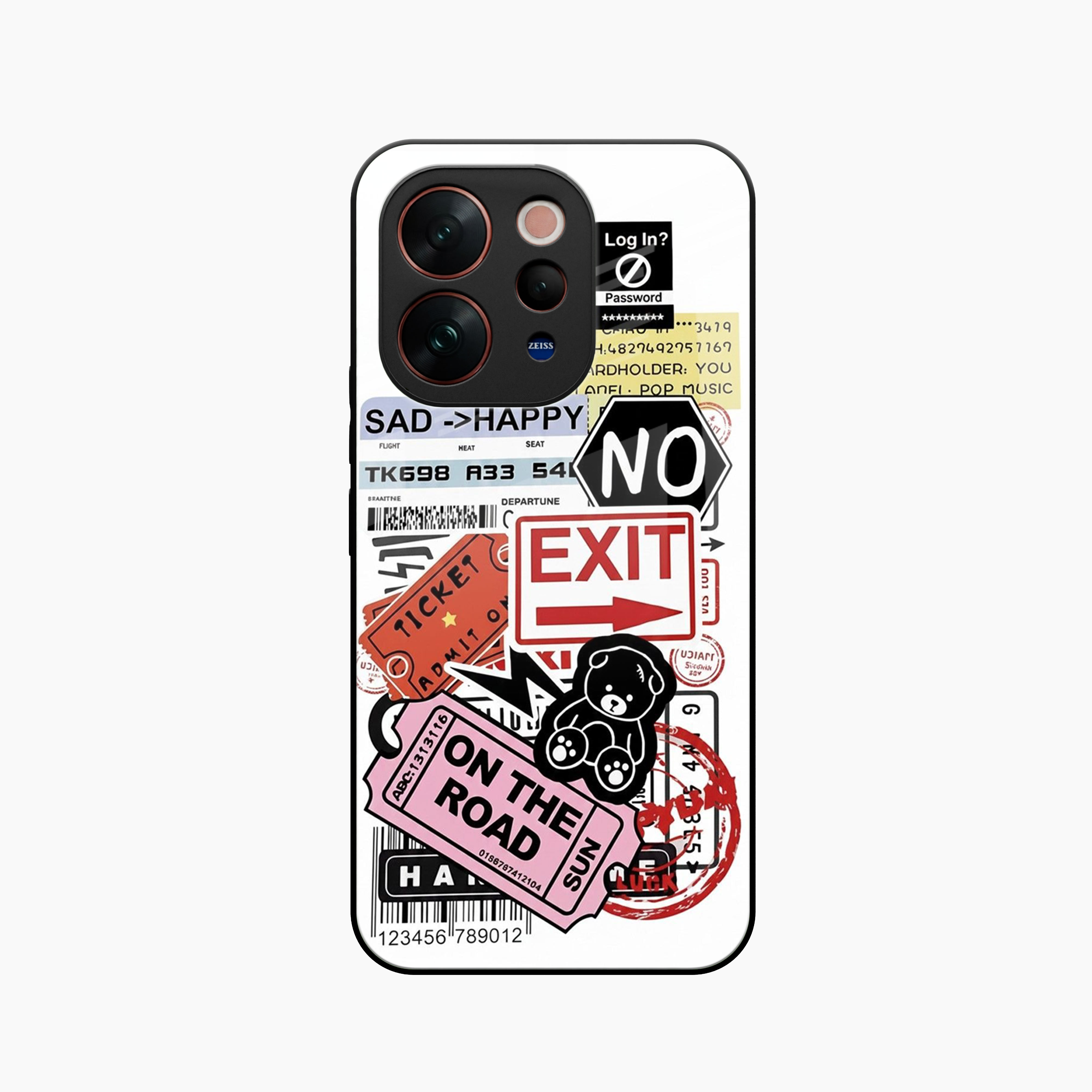 Travel Diaries Vivo V70 5G Back Cover