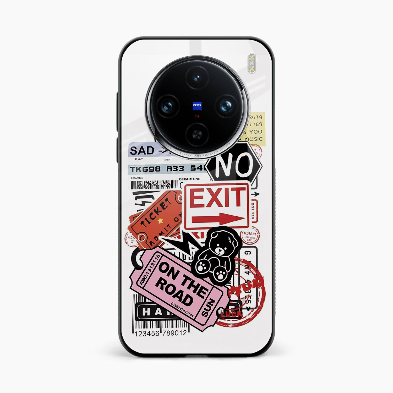 Travel Diaries Vivo X100 Back Cover