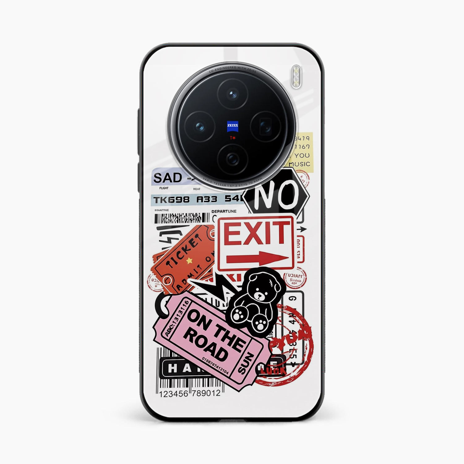 Travel Diaries Vivo X200 5G Back Cover