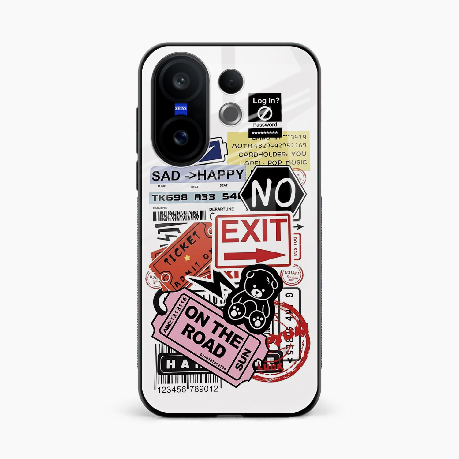 Travel Diaries Vivo X200 FE 5G Back Cover