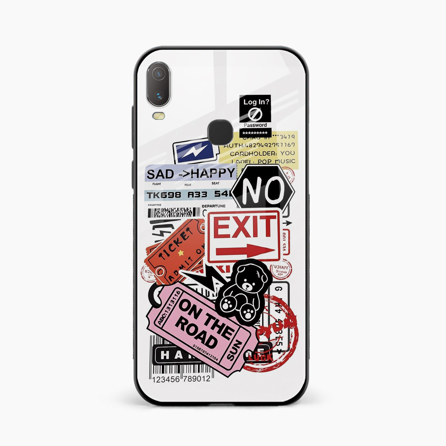 Travel Diaries Vivo Y11 Back Cover