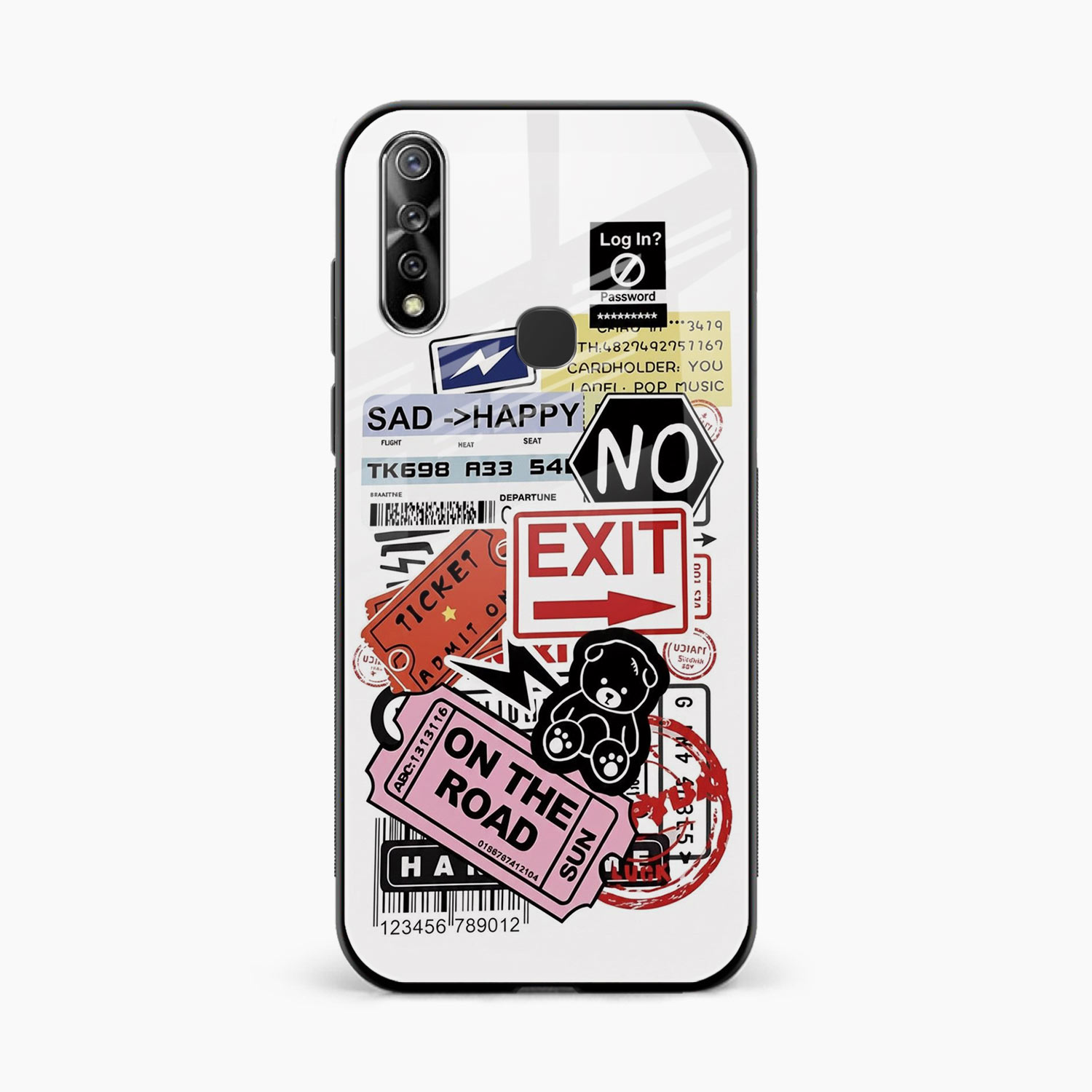 Travel Diaries Vivo Y19 Back Cover