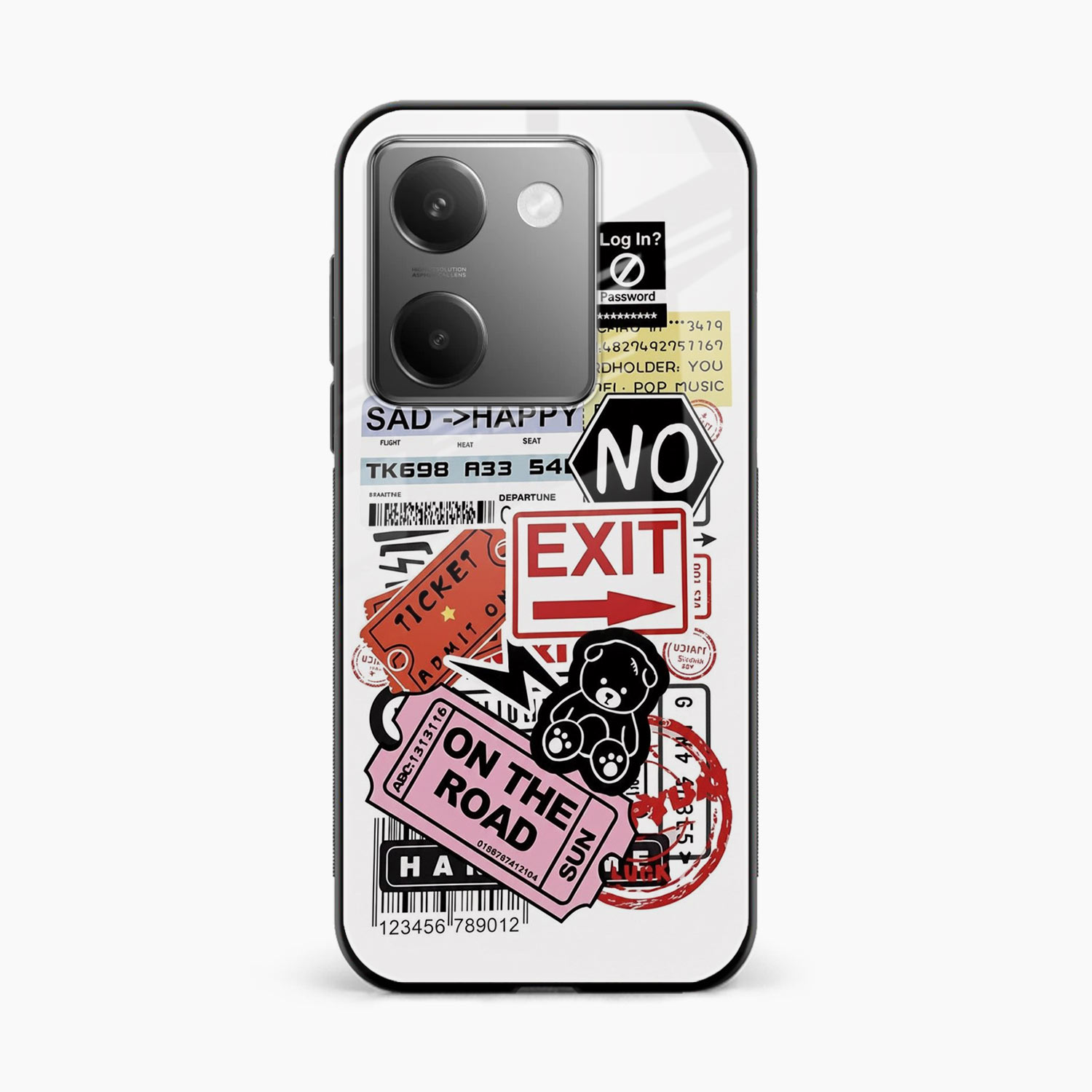 Travel Diaries Vivo Y200 Pro 5G Back Cover