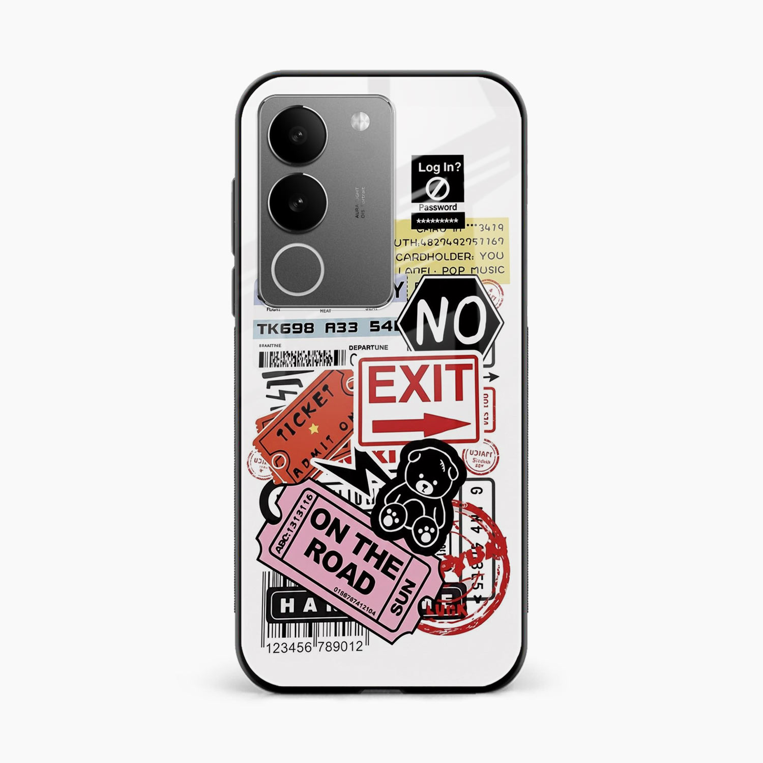 Travel Diaries Vivo Y200 Back Cover