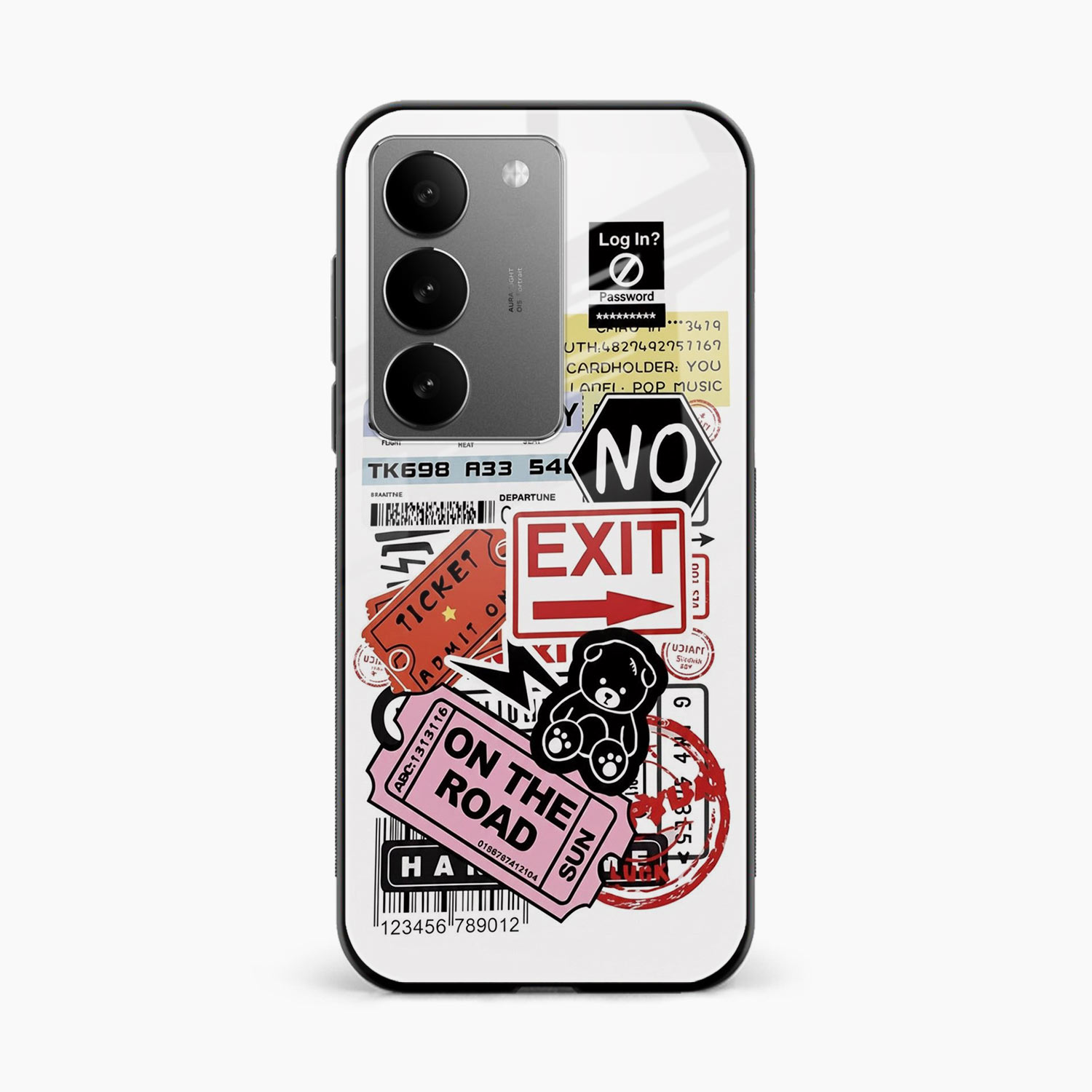 Travel Diaries Vivo Y200e Back Cover