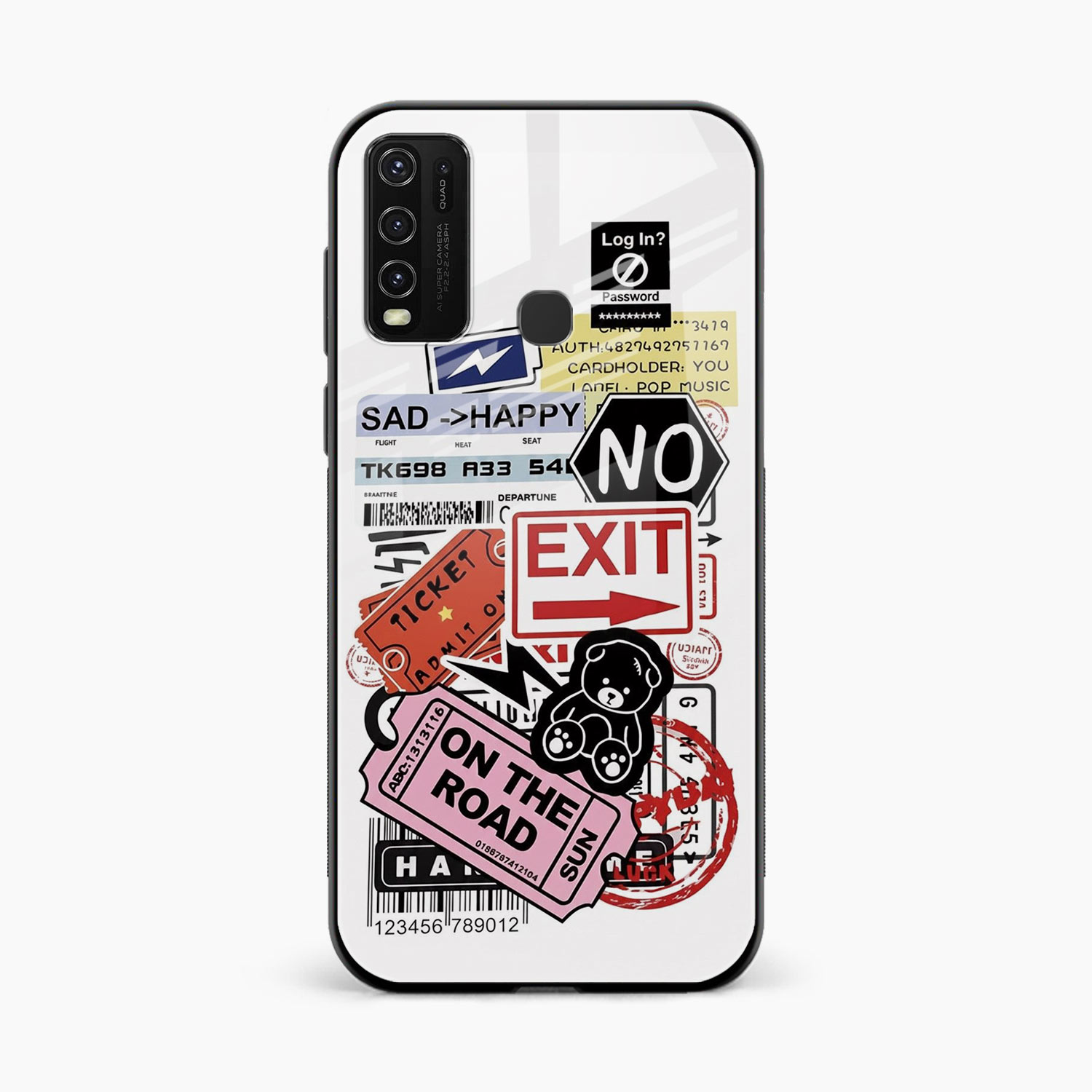 Travel Diaries Vivo Y30 Back Cover