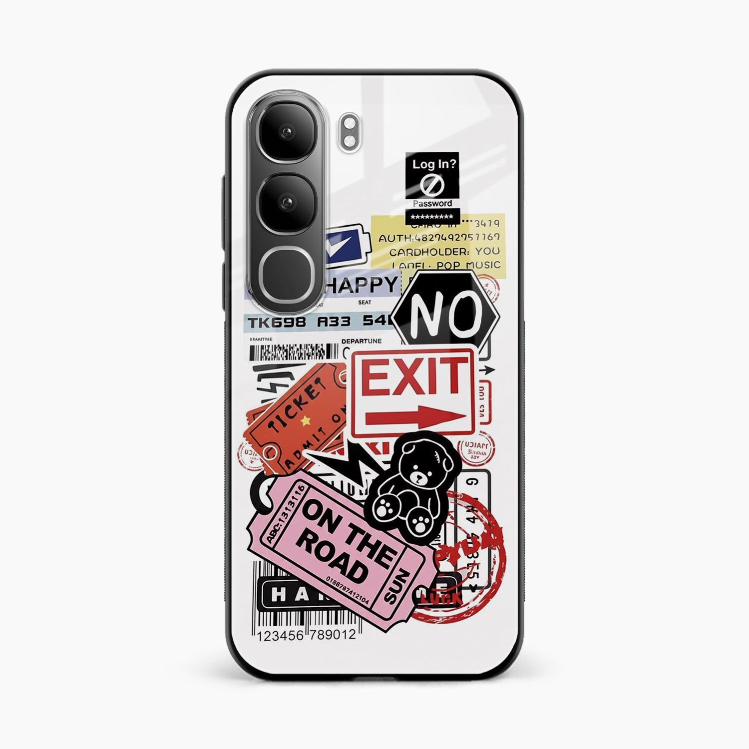 Travel Diaries Vivo Y31 5G Back Cover