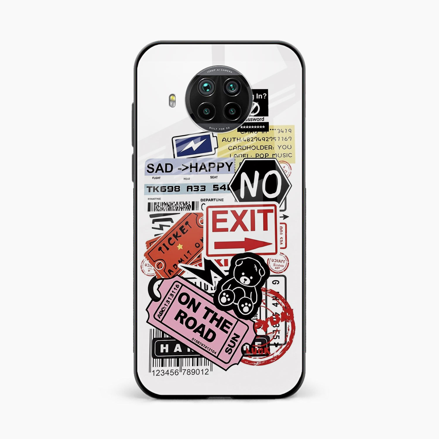 Travel Diaries Xiaomi Mi 10i 5G Back Cover