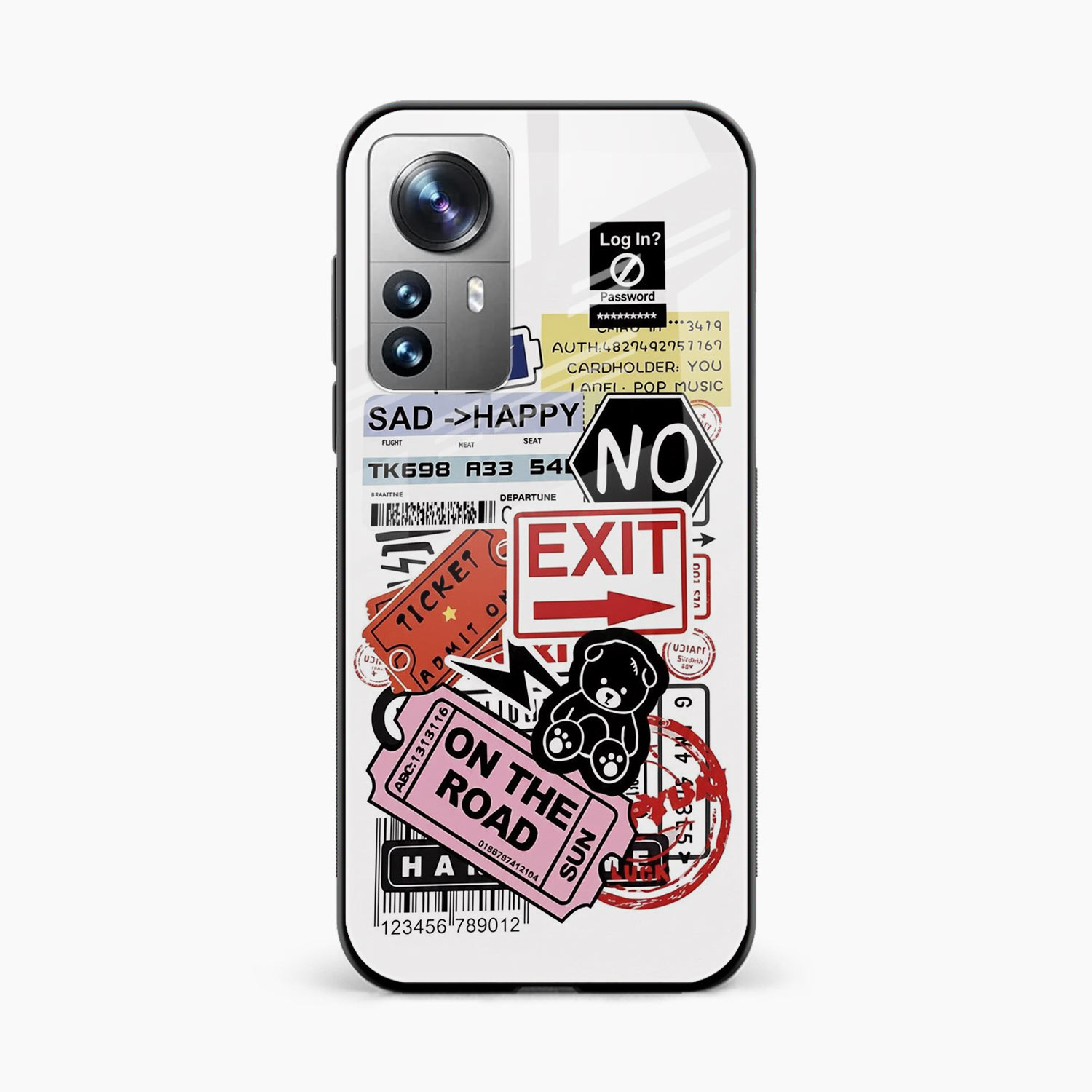 Travel Diaries Xiaomi Mi 12 Pro Back Cover