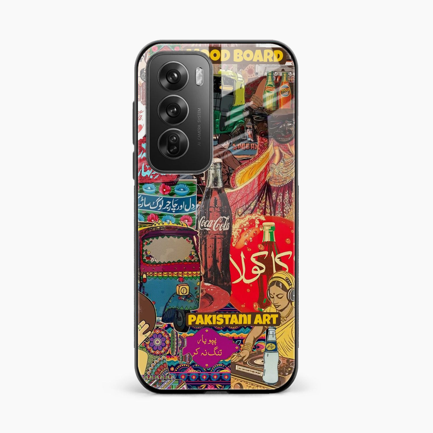 Truck Art Oppo Reno 12 5G Back Cover