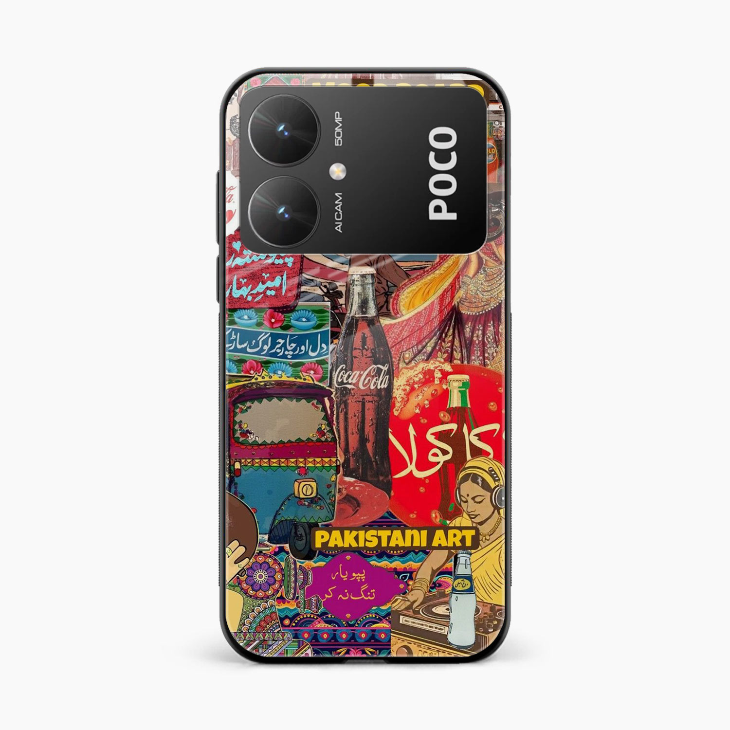 Truck Art Poco M6 5G Back Cover